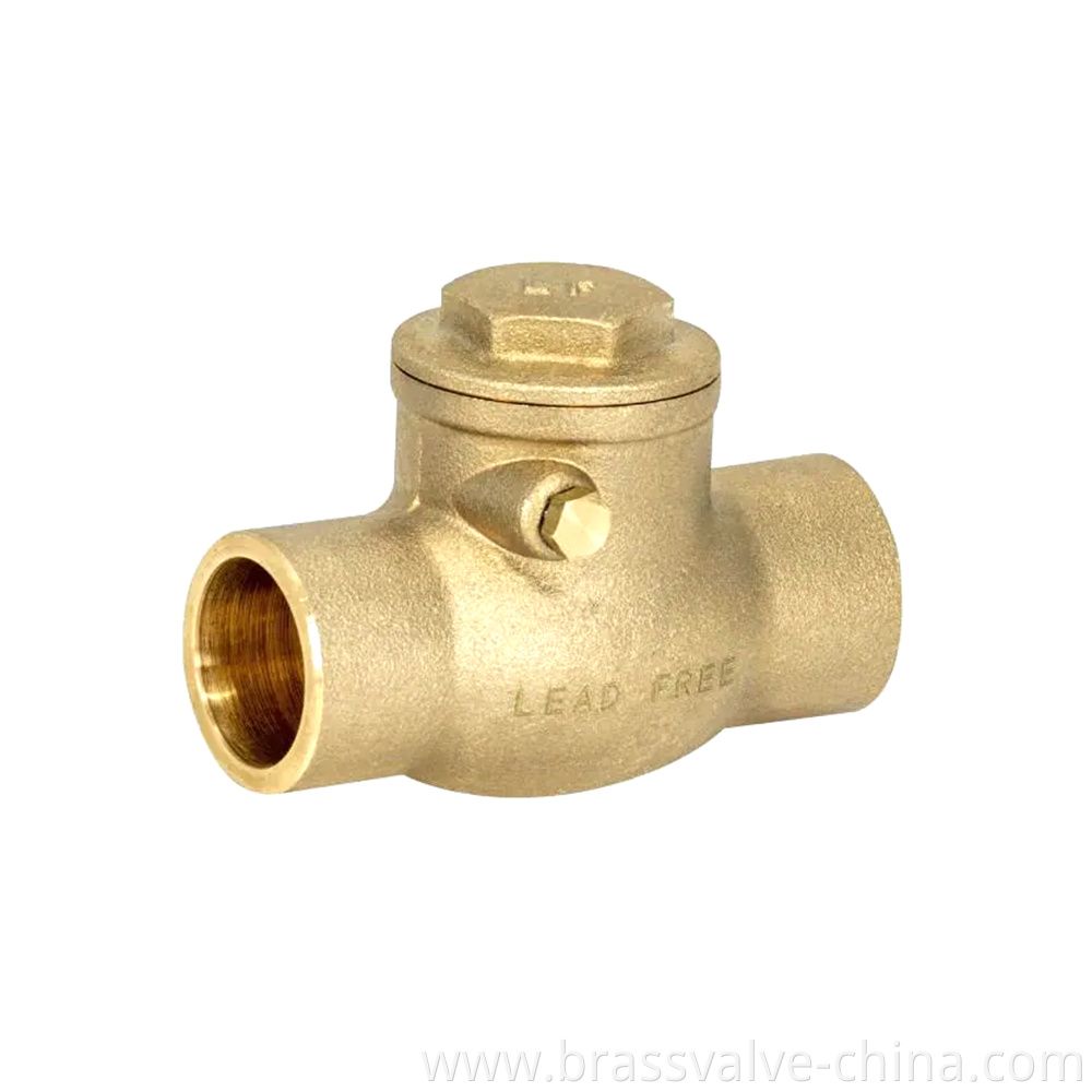 Bronze Solder Check Valve Png